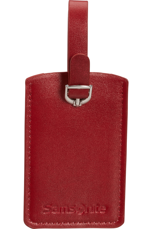 Samsonite Global Ta Rectangle Luggage Tag x2 Rojo