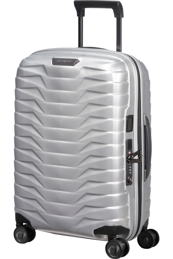 Samsonite Proxis Spinner Expandable 55cm  Plata