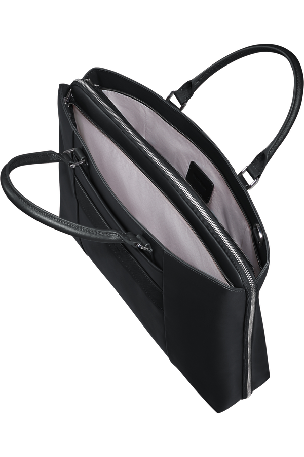 Image Biz Leather Malet&iacute;n 15.6" | Samsonite Image Biz Leather Briefcase 15.6'  Negro