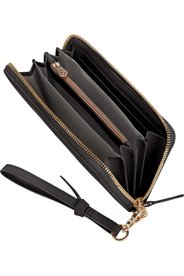 Samsonite My Samsonite Slg L Zip Around L  Negro