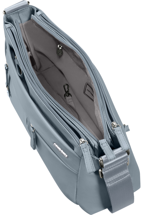 Samsonite Move 5.0 Horiz. Shoulder Bag + Flap  Dusty Blue