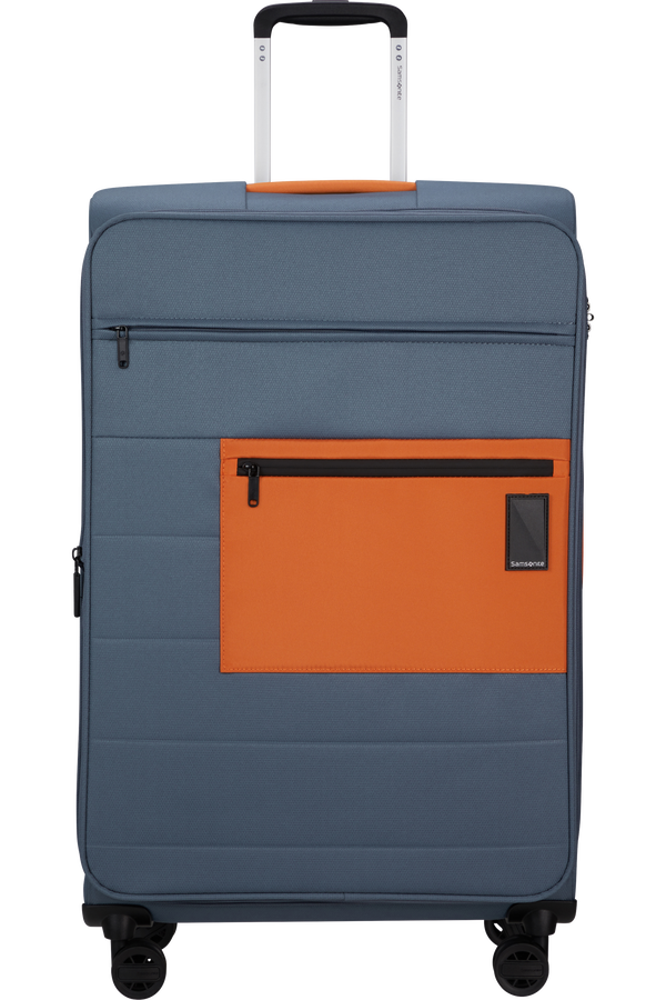 Samsonite Vaycay Spinner 77/28 EXP  Blueberry Blue/Orange