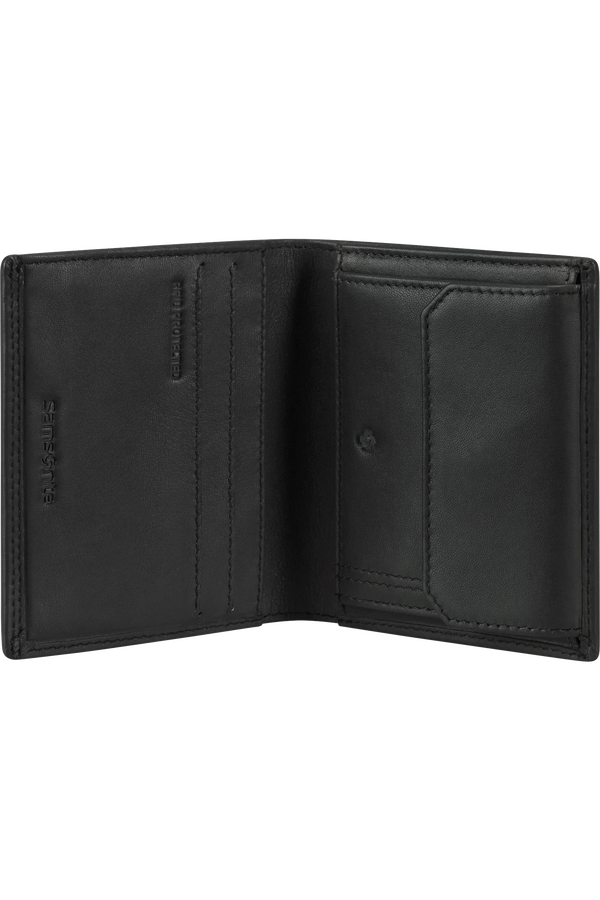 Samsonite Attack 2 Slg 124 - WAL S 3/2CC+COIN+C  Negro