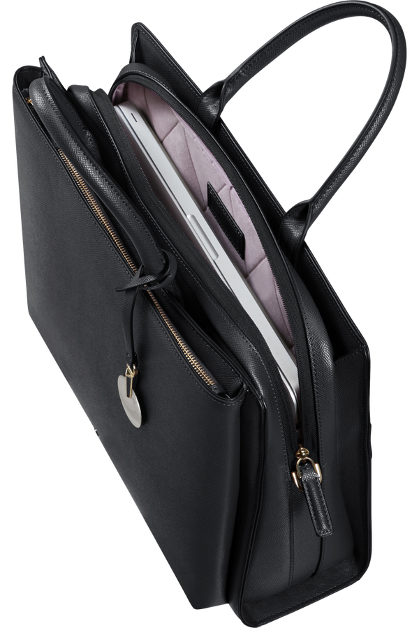 Samsonite Roundtheclock Tote 14.1' M  Negro