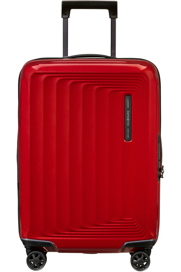 Samsonite Nuon Spinner Expandable 55cm  Rojo Metalizado