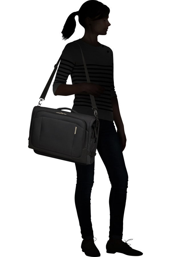 Samsonite Respark GARMENT BAG TRI-FOLD  Ozone Black Samsonite Respark GARMENT BAG TRI-FOLD  Ozone Black