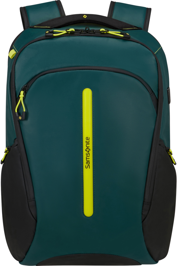 Samsonite Ecodiver URBAN LAP. BACKPACK M USB  Dark Teal/Lime