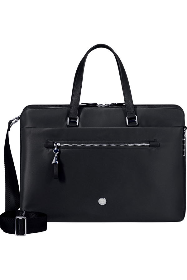 Samsonite Karissa Evo Slim Bailhandle 15.6'  Negro