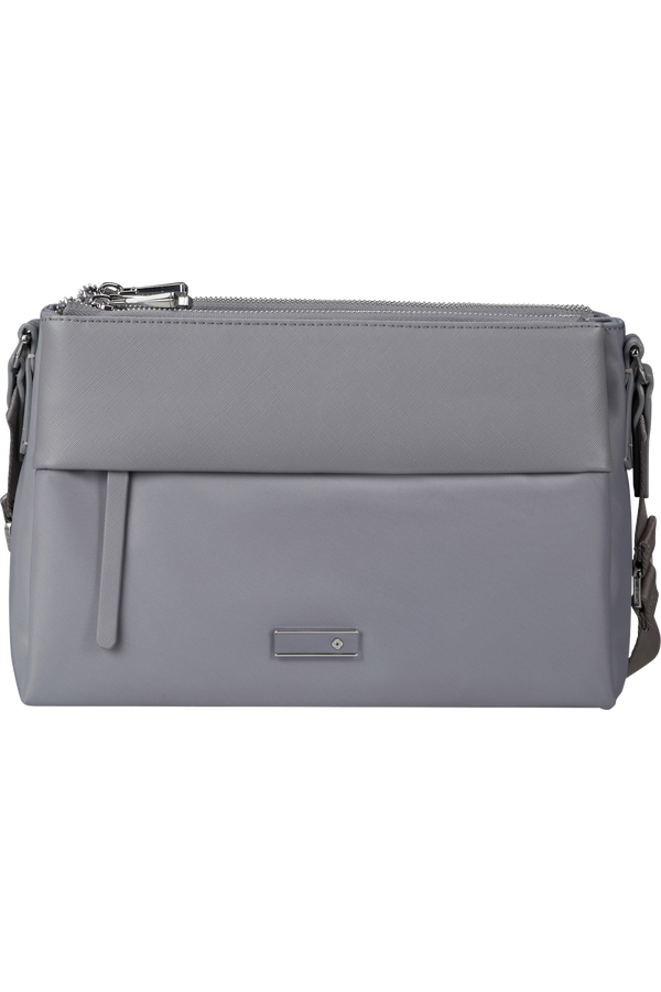 Samsonite Zalia 3.0 H.Shoulder Bag 3 Comp  Silver Grey