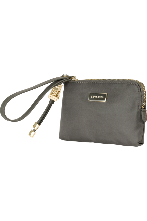 Samsonite Karissa Slg Flat Pouch 3CC  Gunmetal Green