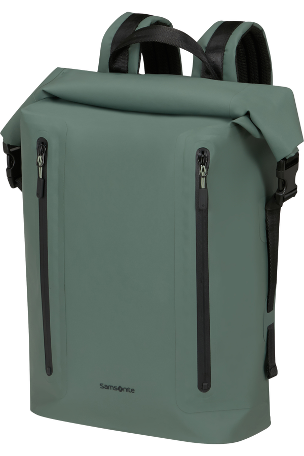 Samsonite Coatify Biz IPX4 Rolltop Backpack 15.6'  Verde