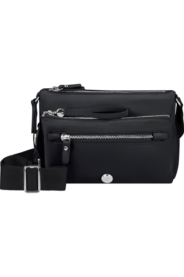 Samsonite Karissa Evo Shoulder Bag + Pouch  Negro