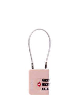 Ta Revolution Cerradura de cable TSA con c&oacute;digo de 3 d&iacute;gitos