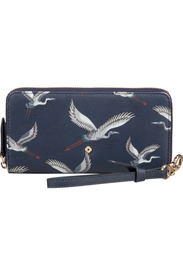 Samsonite My Samsonite Slg L Zip Around L  Heron Print