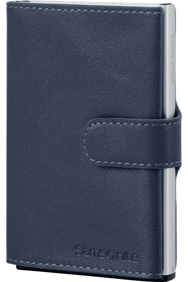Samsonite Alu Fit 202 - Slide-up Wallet  Azul