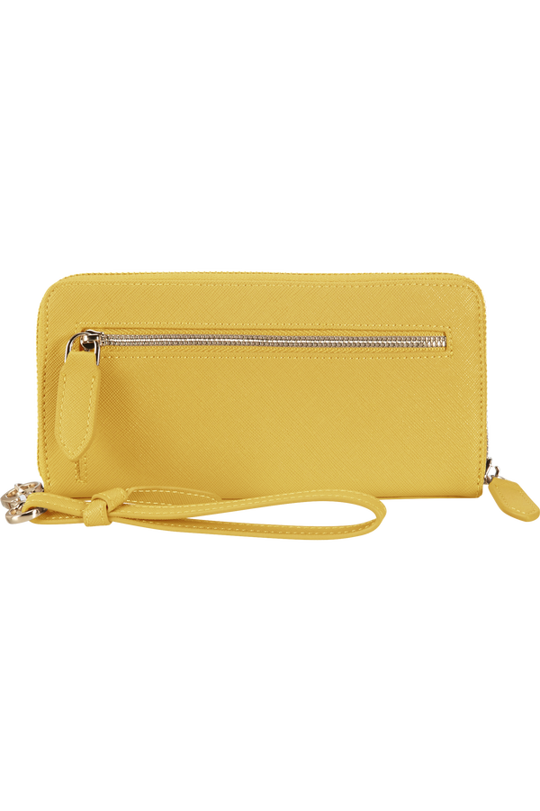 Samsonite My Samsonite Slg L Zip Around L  Mustard Yellow