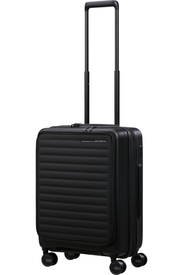 Samsonite Restackd Spinner Expandable Easy Access 55cm  Negro