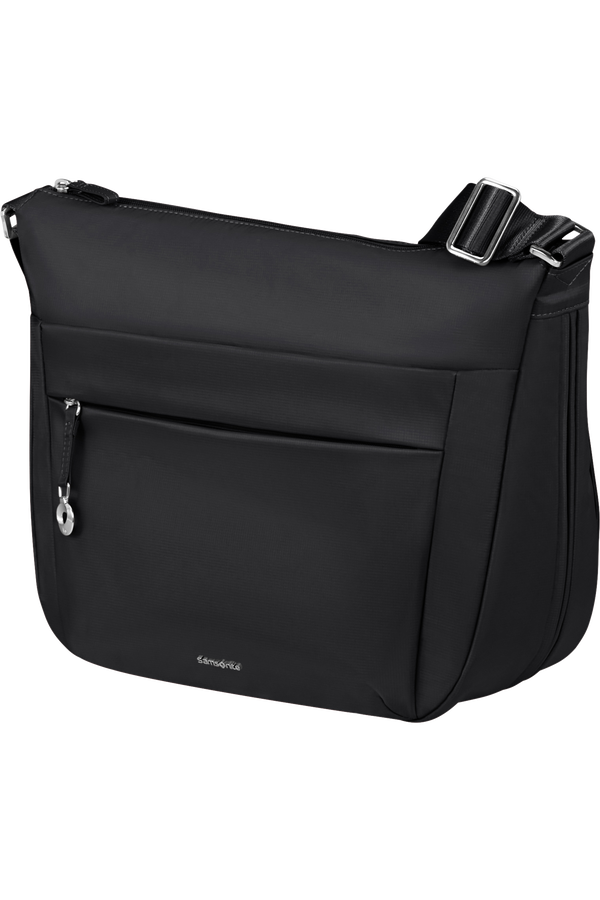 Samsonite Move 5.0 Hobo Bag Round Expandable M  Negro