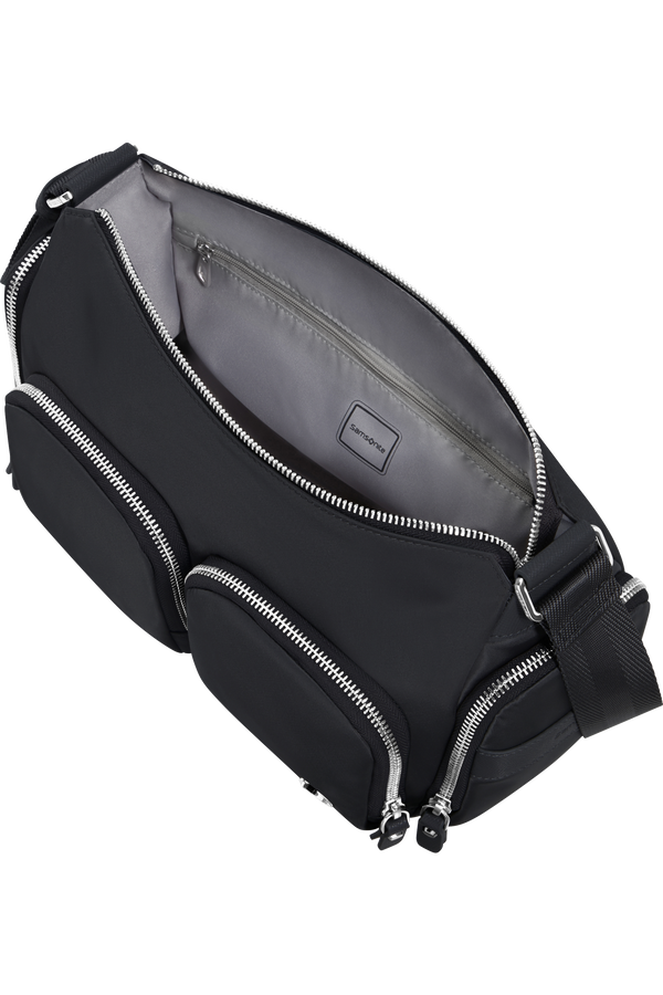 Samsonite Karissa Evo Shoulder Bag Multi Pkt  Negro