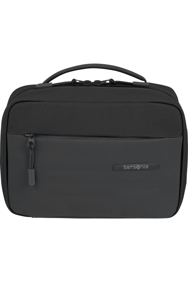 Samsonite Stackd Toilet Kit Hannging Toilet Kit  Negro