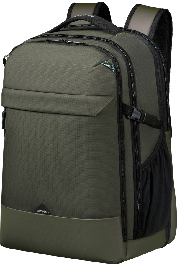 Samsonite Roadseeker Laptop Backpack Expandable L  Dark Olive