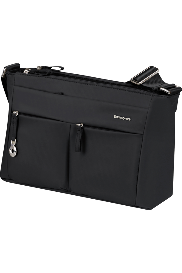 Samsonite Move 5.0 Horiz. Shoulder Bag + Flap  Negro