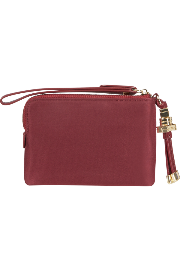 Samsonite Karissa Slg Flat Pouch 3CC  Dark Bordeaux