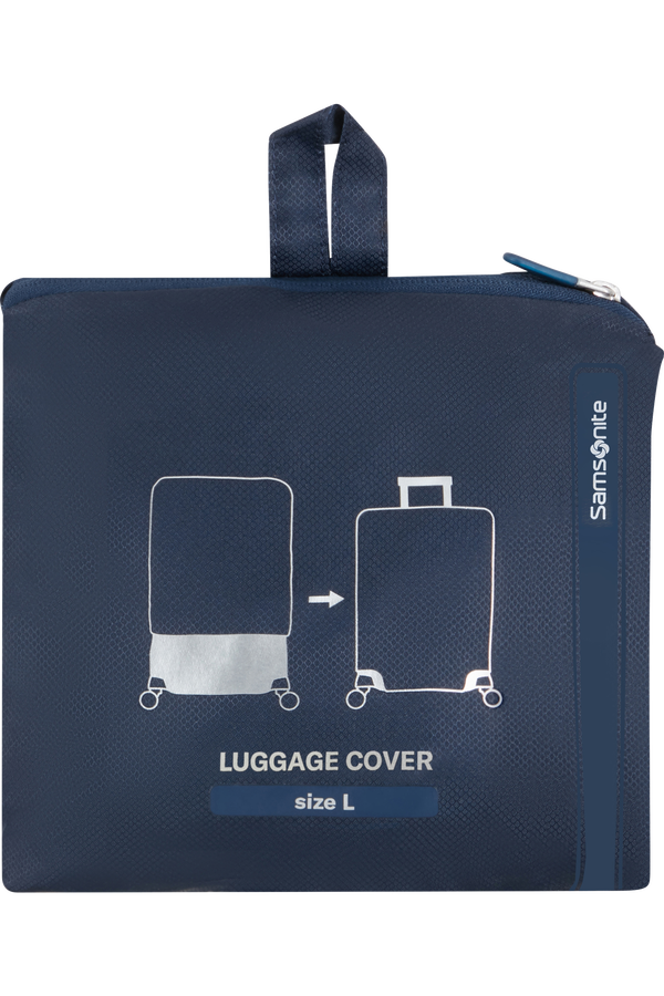 Samsonite Ta Revolution Foldable Luggage Cover L  Midnight Blue