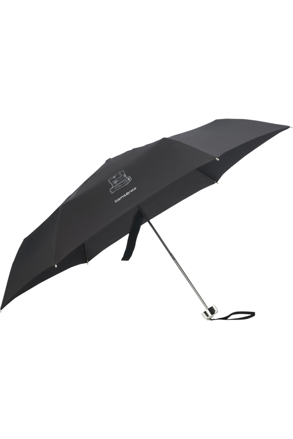 Samsonite Karissa Umbrellas 3 Sect. Ultra Mini Flat  Negro