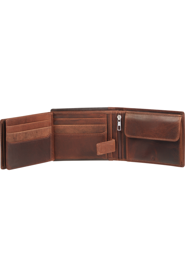 Samsonite Oleo Slg 037 - B 9cc+2hfl+Zip+2c  Dark Brown