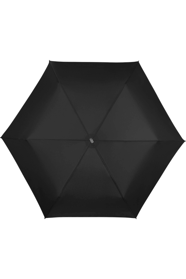 Samsonite Alu Drop S 3 Sect. Manual Flat  Negro