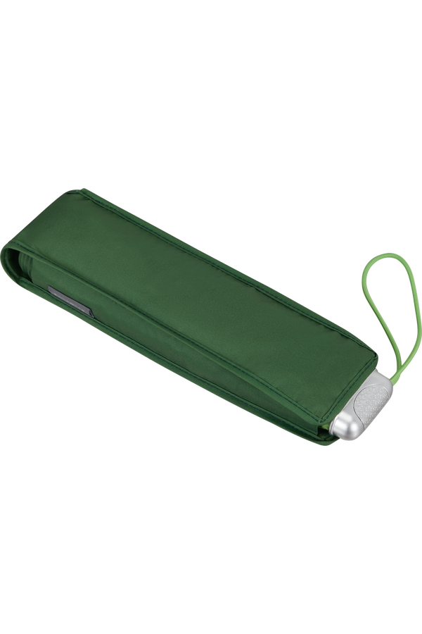 Samsonite Alu Drop S 3 Sect. Manual Flat  Bottle Green/Lime Green Samsonite Alu Drop S 3 Sect. Manual Flat  Bottle Green/Lime Green