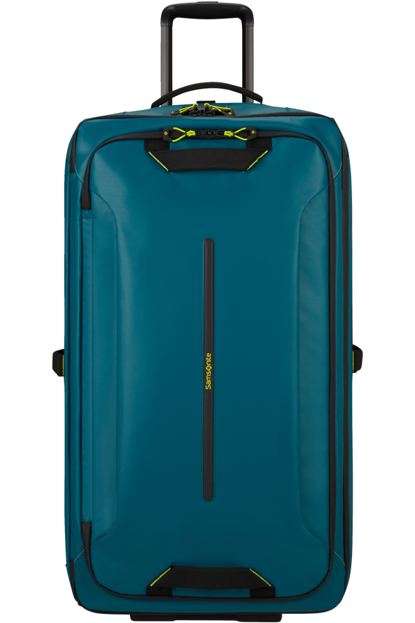 Samsonite Ecodiver Duffle with wheels 79/29  Petrol Blue/Lime