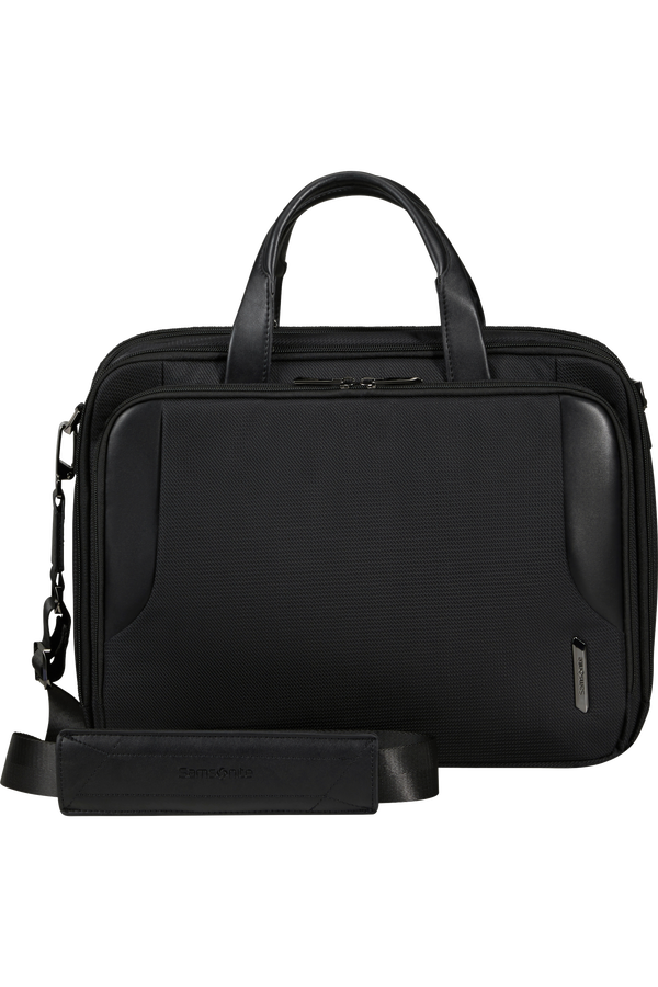 Samsonite Xbr 2.0 Bailhandle 3 Compartments Expandable 15.6' expandable  Negro