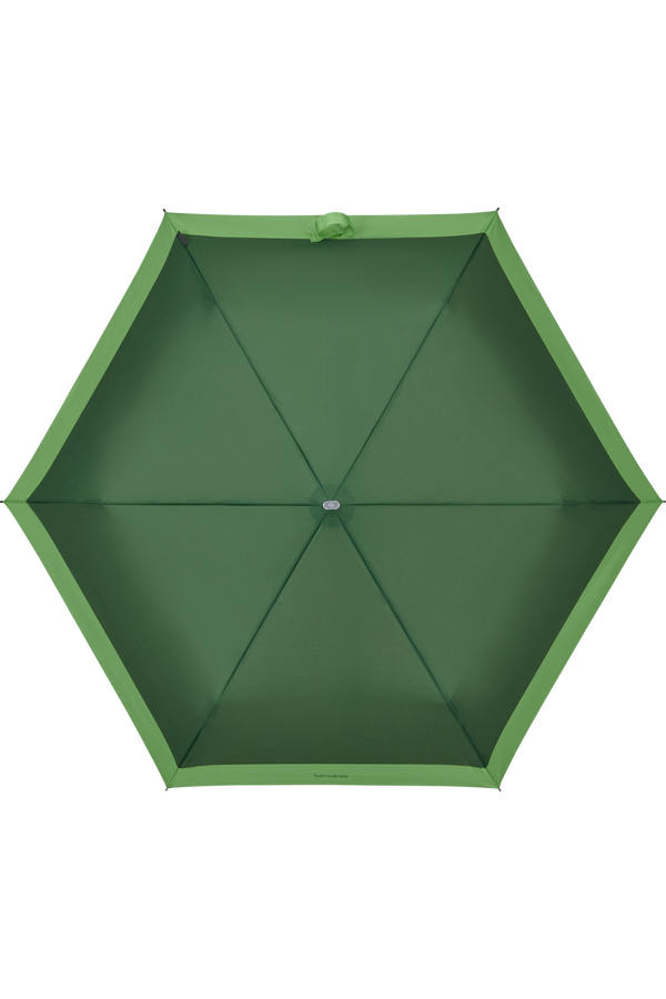 Samsonite Alu Drop S 3 Sect. Manual Flat  Bottle Green/Lime Green Samsonite Alu Drop S 3 Sect. Manual Flat  Bottle Green/Lime Green