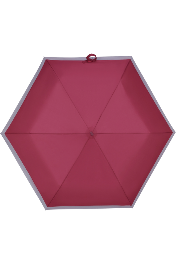 Samsonite Rain Pro 3 Sect. Ultra Mini Flat  Pomegranate Samsonite Rain Pro 3 Sect. Ultra Mini Flat  Pomegranate