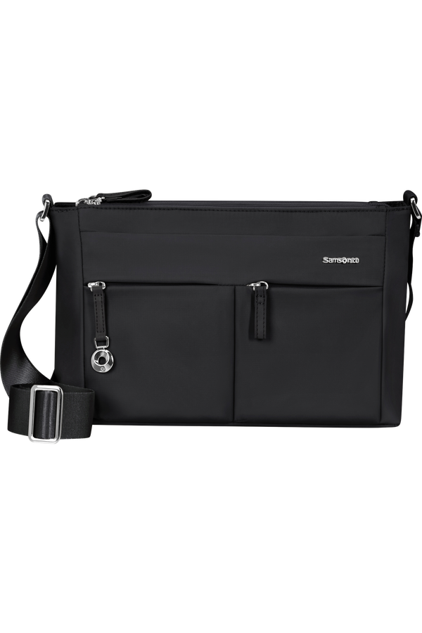 Samsonite Move 5.0 Horiz. Shoulder Bag + Flap  Negro