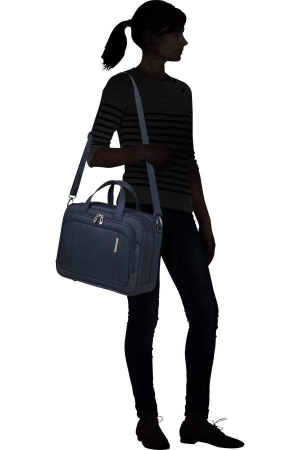 Samsonite Respark LAPTOP SHOULDER BAG  Midnight Blue Samsonite Respark LAPTOP SHOULDER BAG  Midnight Blue