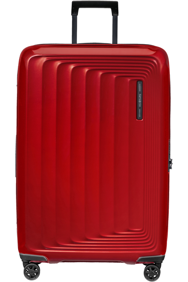 Samsonite Nuon Spinner Expandable 75cm  Rojo Metalizado