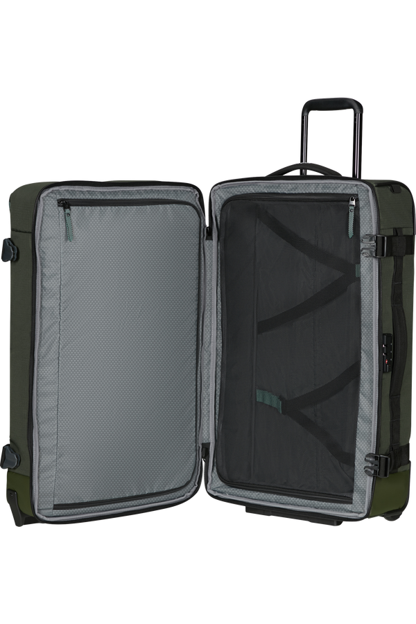 Samsonite Roadseeker Duffle with wheels 68cm  Dark Olive Samsonite Roadseeker Duffle with wheels 68cm  Dark Olive