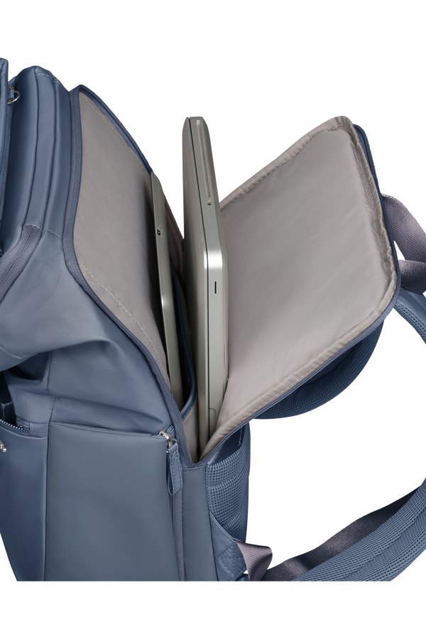 Samsonite Move Journey Laptop Backpack + Pouch 15.6'  Storm Blue