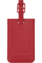 Samsonite Ta Revolution Rectangle Luggage Tag x2  Rojo