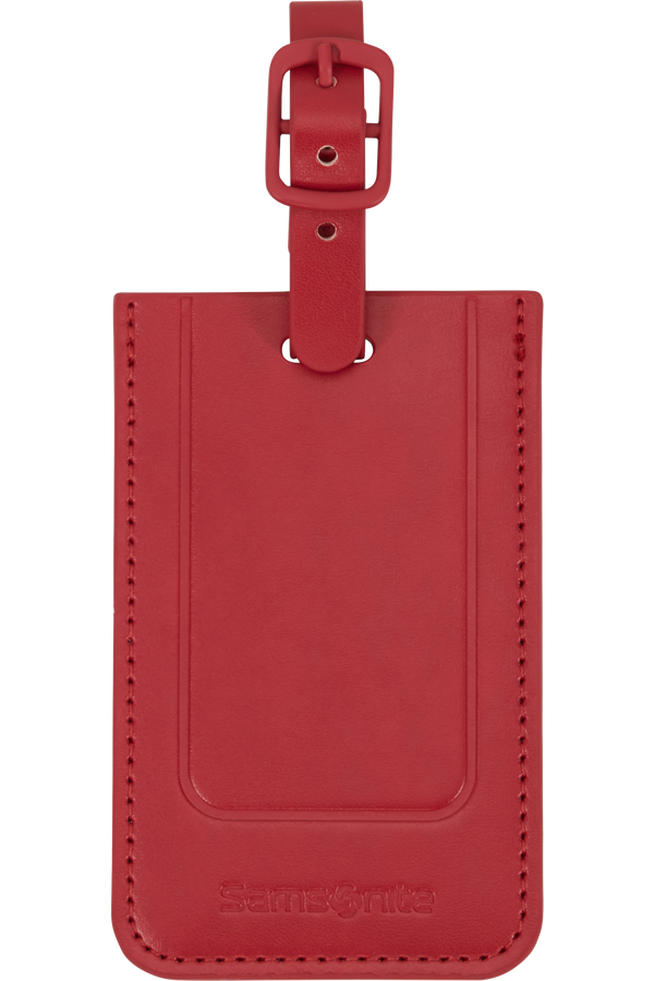 Samsonite Ta Revolution Rectangle Luggage Tag x2  Rojo