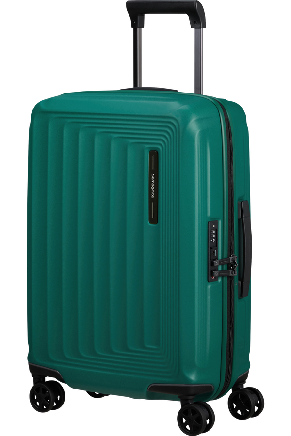 Samsonite Nuon Spinner Expandable 55cm  Pine Green