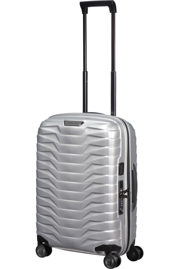 Samsonite Proxis Spinner Expandable 55cm  Plata