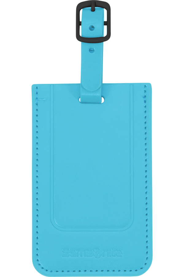 Samsonite Ta Revolution Rectangle Luggage Tag x2  Vivid Blue