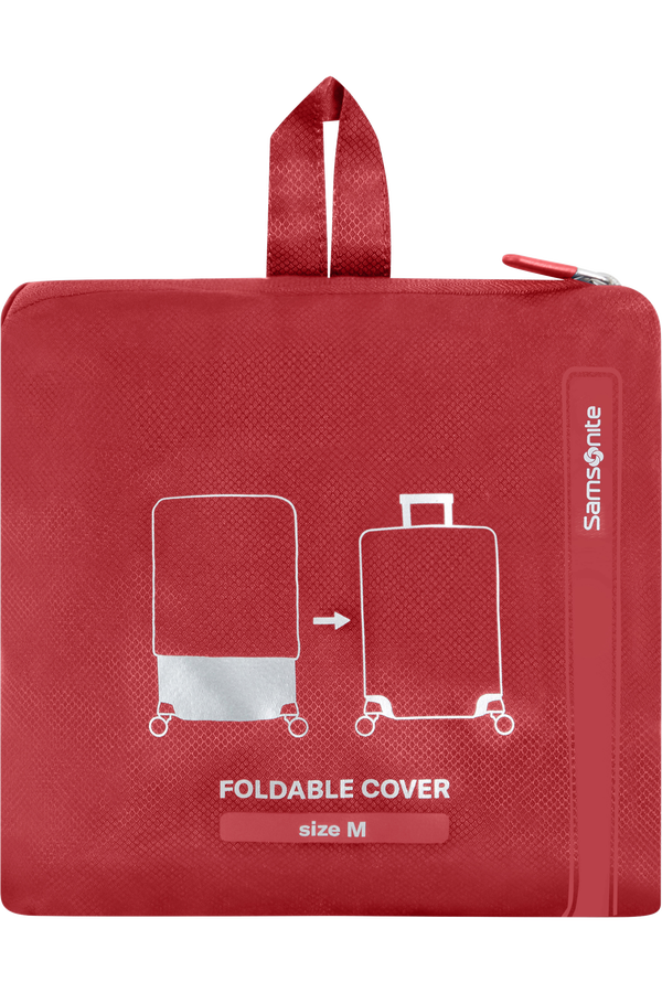 Samsonite Ta Revolution Foldable Luggage Cover M  Rojo