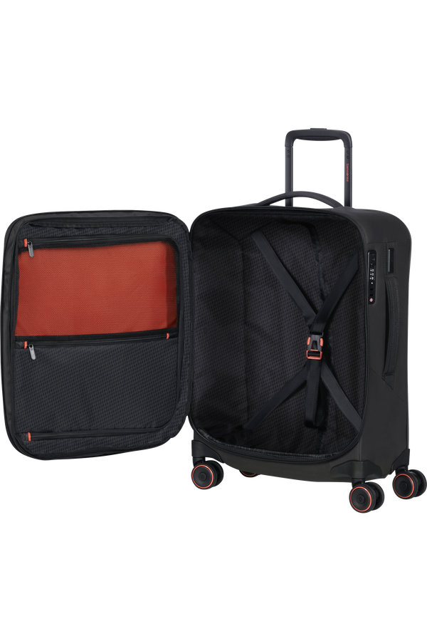 Samsonite Glazed Spinner Expandable 55cm  Negro