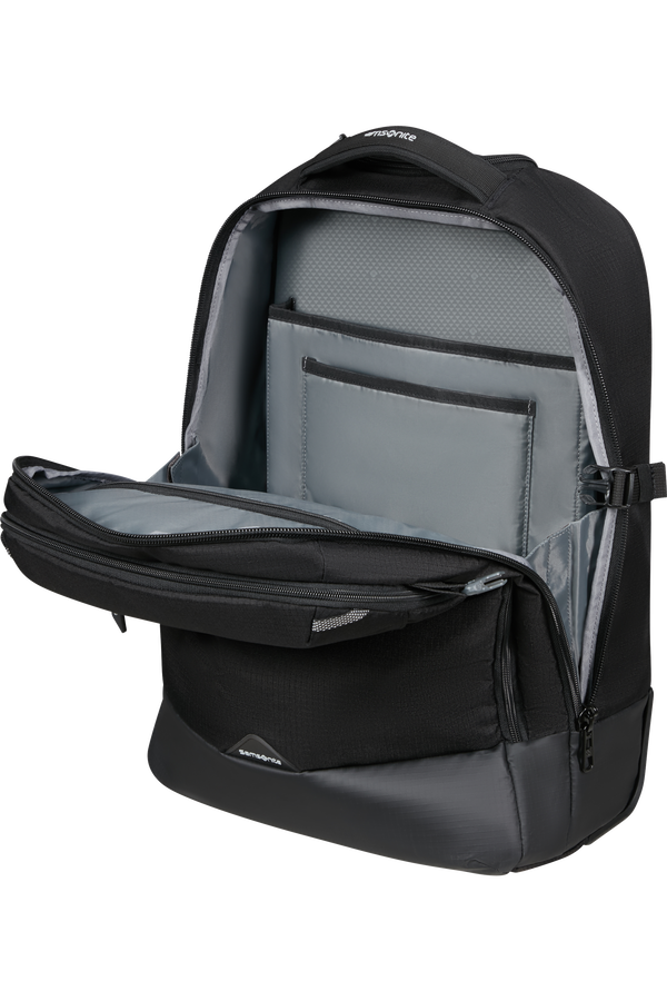 Samsonite Roadseeker Laptop Backpack with wheels 17.3''  Deep Black Samsonite Roadseeker Laptop Backpack with wheels 17.3''  Deep Black