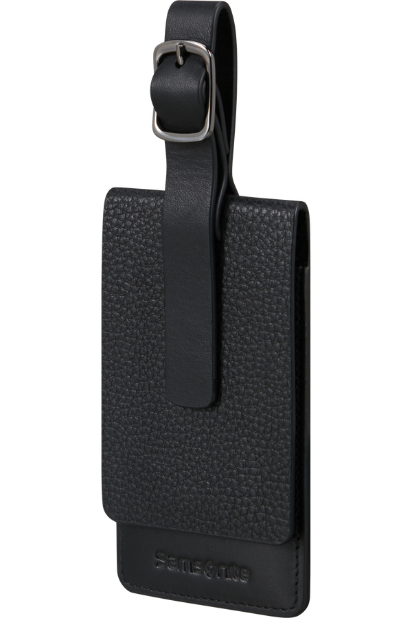 Samsonite Ta Revolution Leather Luggage Tag  Negro